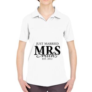 Ladies' Cool & Dry Sport Performance Interlock Polo Thumbnail