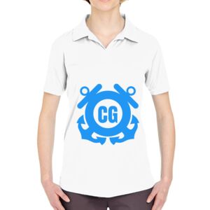 Ladies' Cool & Dry Sport Performance Interlock Polo Thumbnail