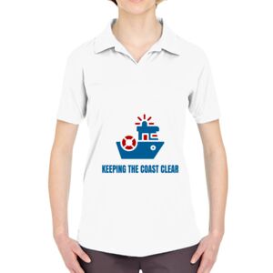 Ladies' Cool & Dry Sport Performance Interlock Polo Thumbnail