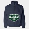 Unisex Fleece Quarter-Zip Pullover Thumbnail