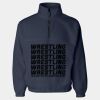 Unisex Fleece Quarter-Zip Pullover Thumbnail