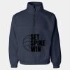 Unisex Fleece Quarter-Zip Pullover Thumbnail