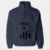 Unisex Fleece Quarter-Zip Pullover Thumbnail