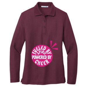 Women's Silk Touch Long Sleeve Polo Thumbnail