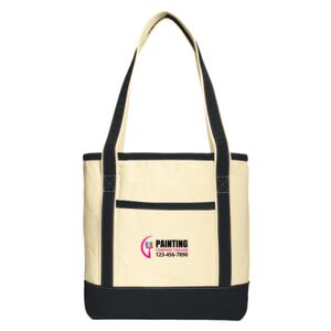 Medium Cotton Canvas Tote Thumbnail