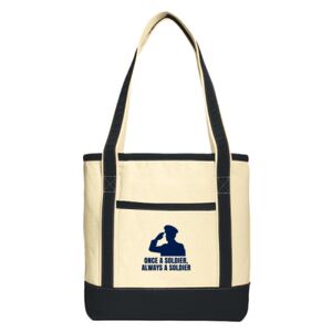 Medium Cotton Canvas Tote Thumbnail