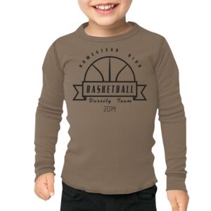 T107 Toddler Baby Thermal L/S T-Shirt Thumbnail