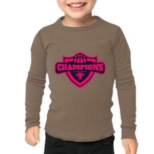 T107 Toddler Baby Thermal L/S T-Shirt Thumbnail