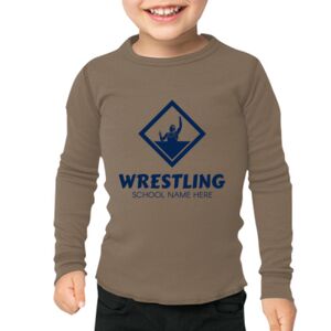 T107 Toddler Baby Thermal L/S T-Shirt Thumbnail