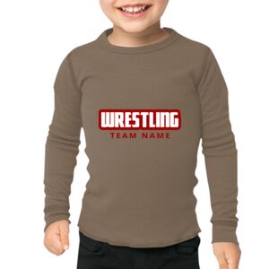 T107 Toddler Baby Thermal L/S T-Shirt Thumbnail