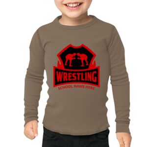 T107 Toddler Baby Thermal L/S T-Shirt Thumbnail