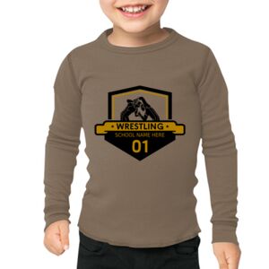 T107 Toddler Baby Thermal L/S T-Shirt Thumbnail