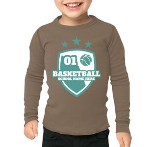 T107 Toddler Baby Thermal L/S T-Shirt Thumbnail