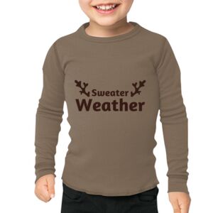 T107 Toddler Baby Thermal L/S T-Shirt Thumbnail