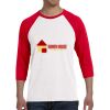 Unisex Three-Quarter Sleeve Baseball T-Shirt Thumbnail