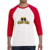 Unisex Three-Quarter Sleeve Baseball T-Shirt Thumbnail