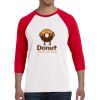 Unisex Three-Quarter Sleeve Baseball T-Shirt Thumbnail