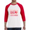 Unisex Three-Quarter Sleeve Baseball T-Shirt Thumbnail