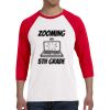 Unisex Three-Quarter Sleeve Baseball T-Shirt Thumbnail