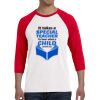Unisex Three-Quarter Sleeve Baseball T-Shirt Thumbnail