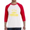 Unisex Three-Quarter Sleeve Baseball T-Shirt Thumbnail