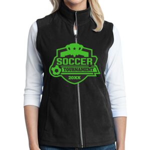 Women's Microfleece Vest Thumbnail
