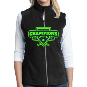 Women's Microfleece Vest Thumbnail