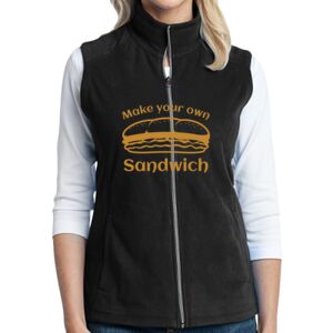 Women's Microfleece Vest Thumbnail