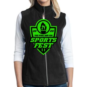 Women's Microfleece Vest Thumbnail