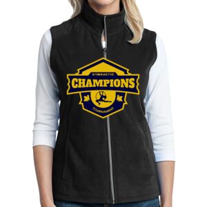 Women's Microfleece Vest Thumbnail
