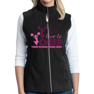 Women's Microfleece Vest Thumbnail