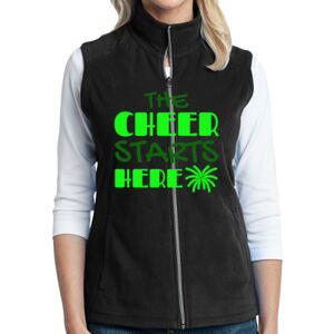 Women's Microfleece Vest Thumbnail