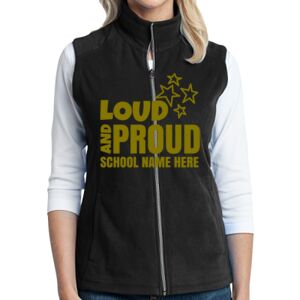 Women's Microfleece Vest Thumbnail