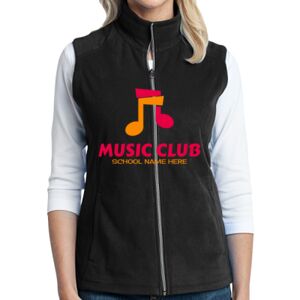 Women's Microfleece Vest Thumbnail