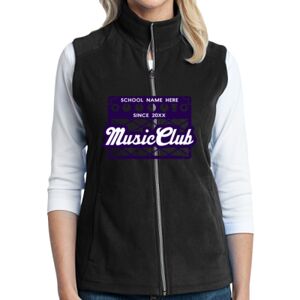Women's Microfleece Vest Thumbnail