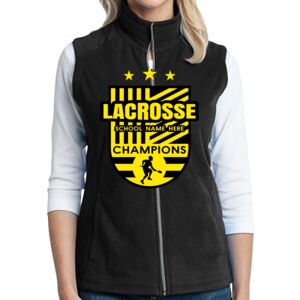 Women's Microfleece Vest Thumbnail