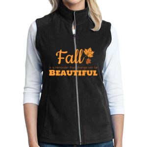 Women's Microfleece Vest Thumbnail