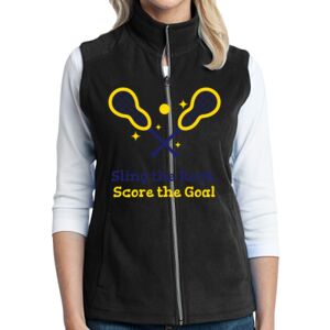 Women's Microfleece Vest Thumbnail