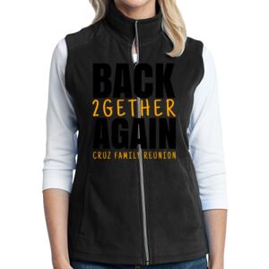 Women's Microfleece Vest Thumbnail