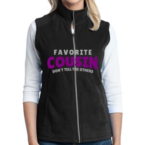 Women's Microfleece Vest Thumbnail
