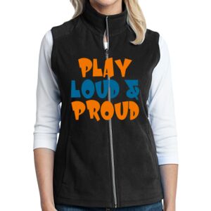 Women's Microfleece Vest Thumbnail