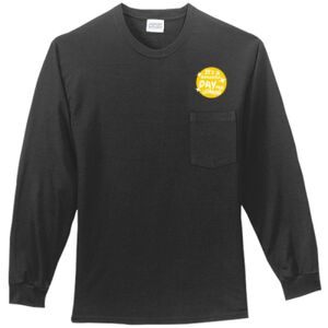 Tall Long Sleeve Essential Pocket Tee Thumbnail